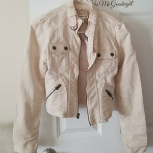 Cream soft Jacket